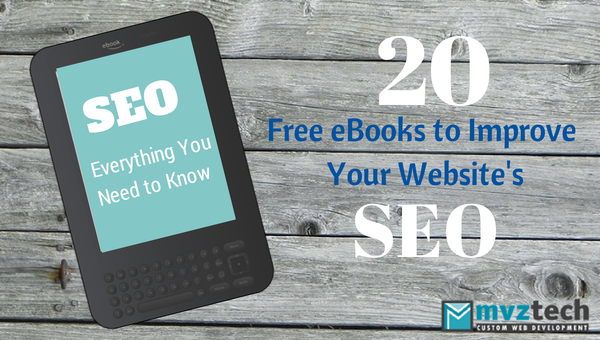 20 Free eBooks to Improve Your Website's SEO